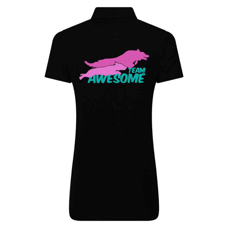 Team Awesome Polycotton Polo - Ladies' Fit