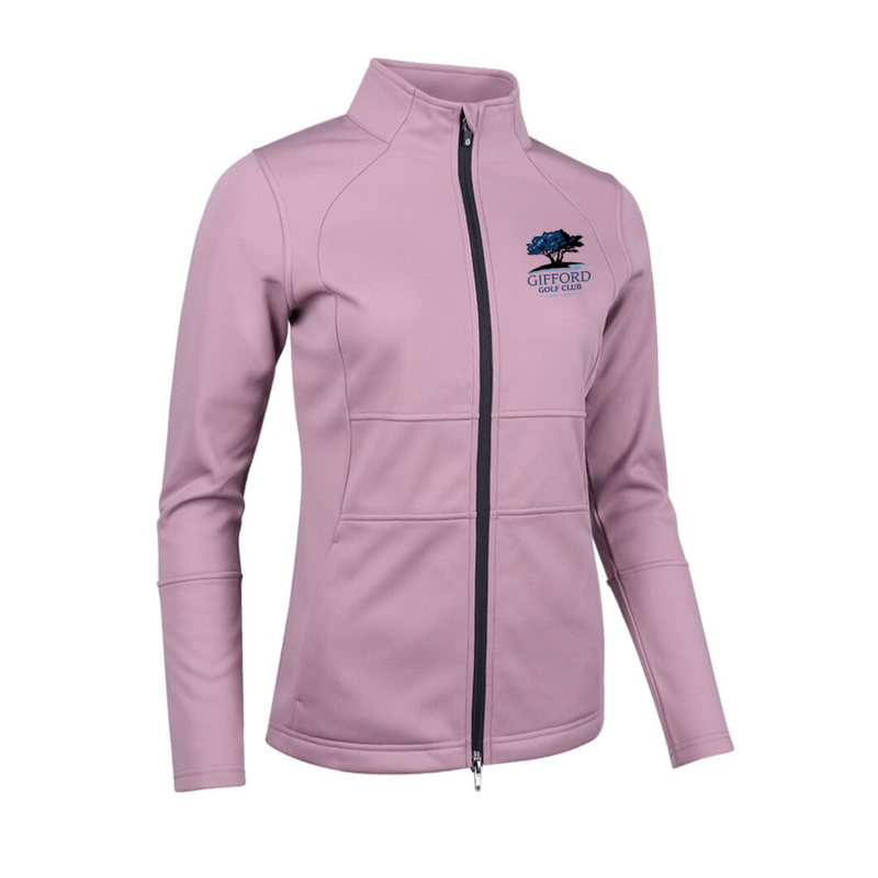 GGC NIRA Womens Zip Front Thermal Panelled Fleece Showerproof Golf Jacket