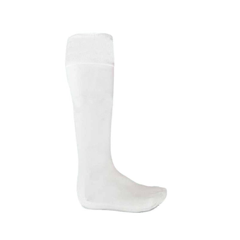 ATAK Plain Sports Socks - White JNR