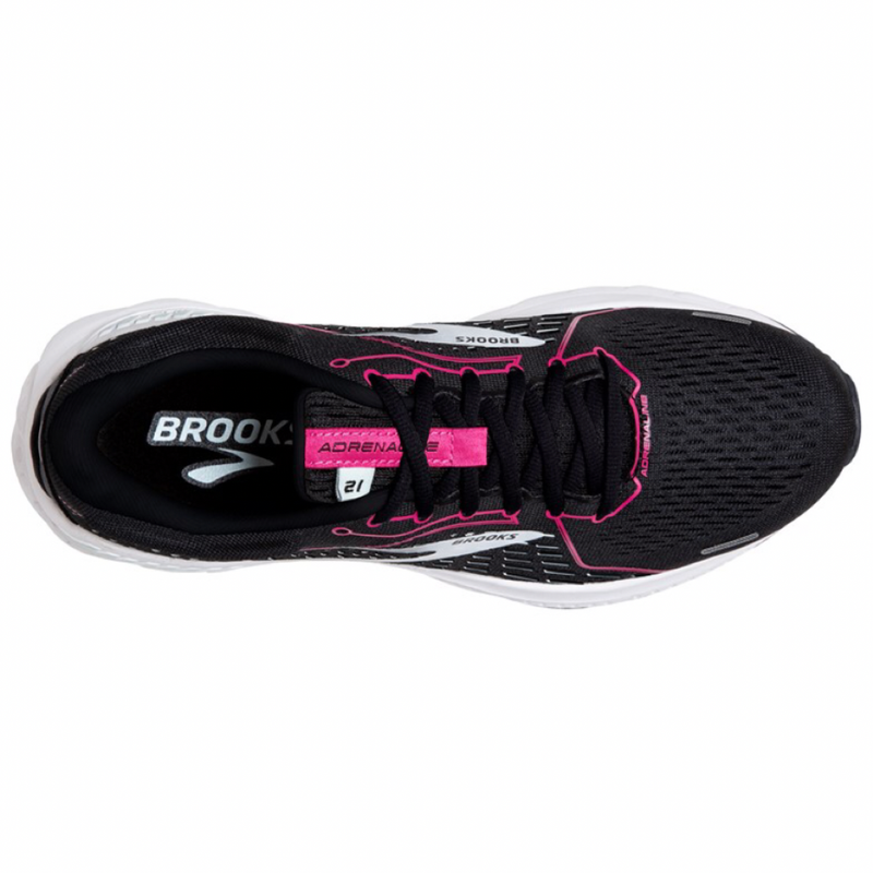 Brooks Womens Adrenaline GTS 21 - Black/Pink/White