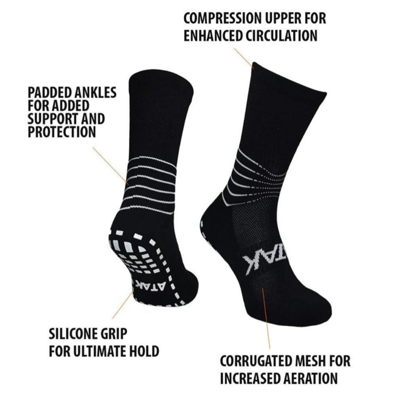 ATAK Mid C-Grip Compression Grip Socks