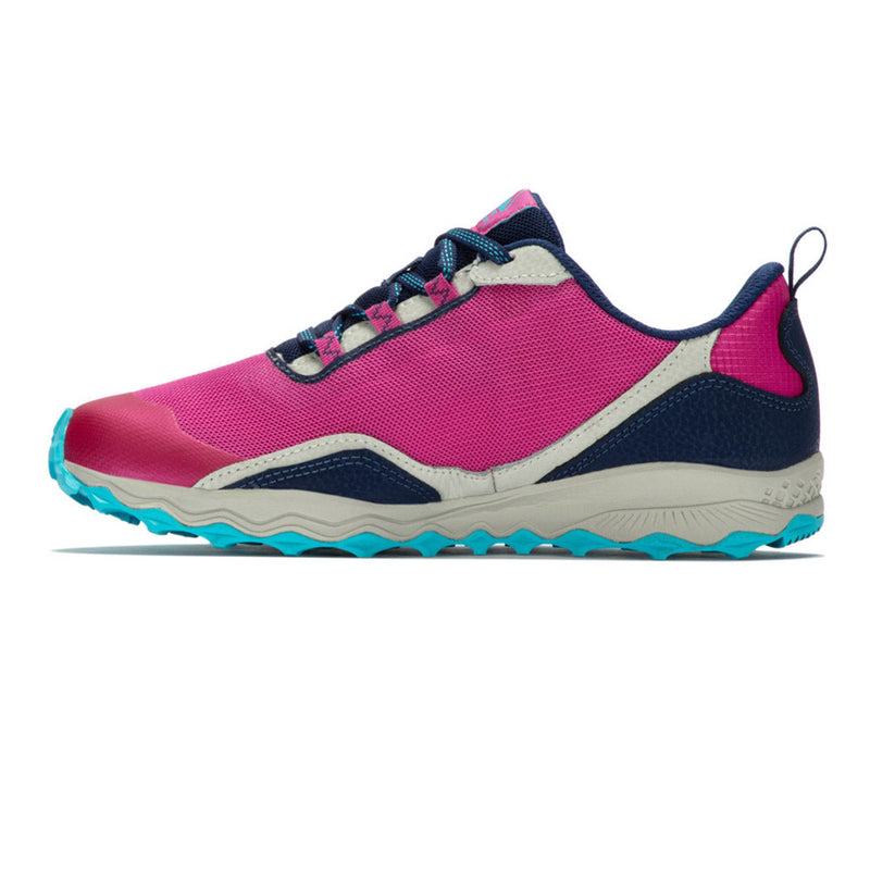 Saucony Peregrine Shield Junior - Navy/Pink/Turquoise