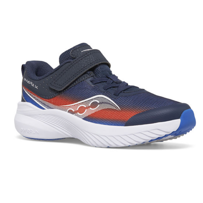 Saucony Kinvara 14 LTT Strap Fastening - Navy/Red