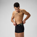 Speedo Mens Hyperboom Aquashort - Black/Green
