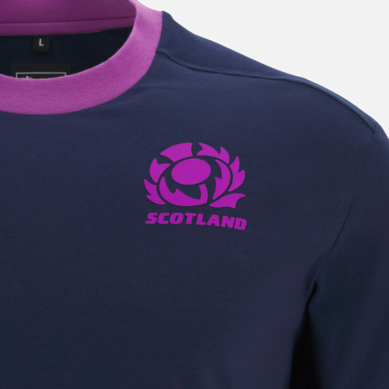 Scotland Rugby 25/26 Navy Cotton Tee JNR