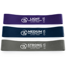 Fitness Mad Latex Free Mini Power Loops - Set of 3