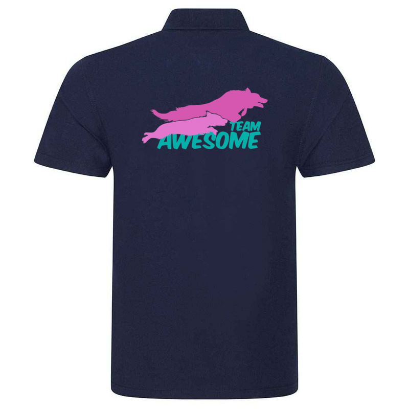 Team Awesome Polycotton Polo - Men's Fit