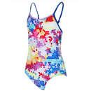 Zoggs Jigsaw Girls Starback Girls Swimsuit