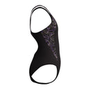 Speedo Girls Hyperboom Splice Muscleback - Black/Orange