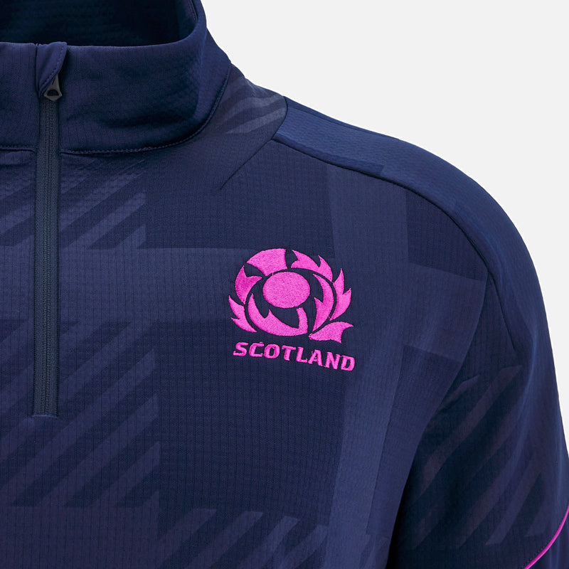 Scotland Rugby 25/26 3D 1/4 Zip Fleece JNR