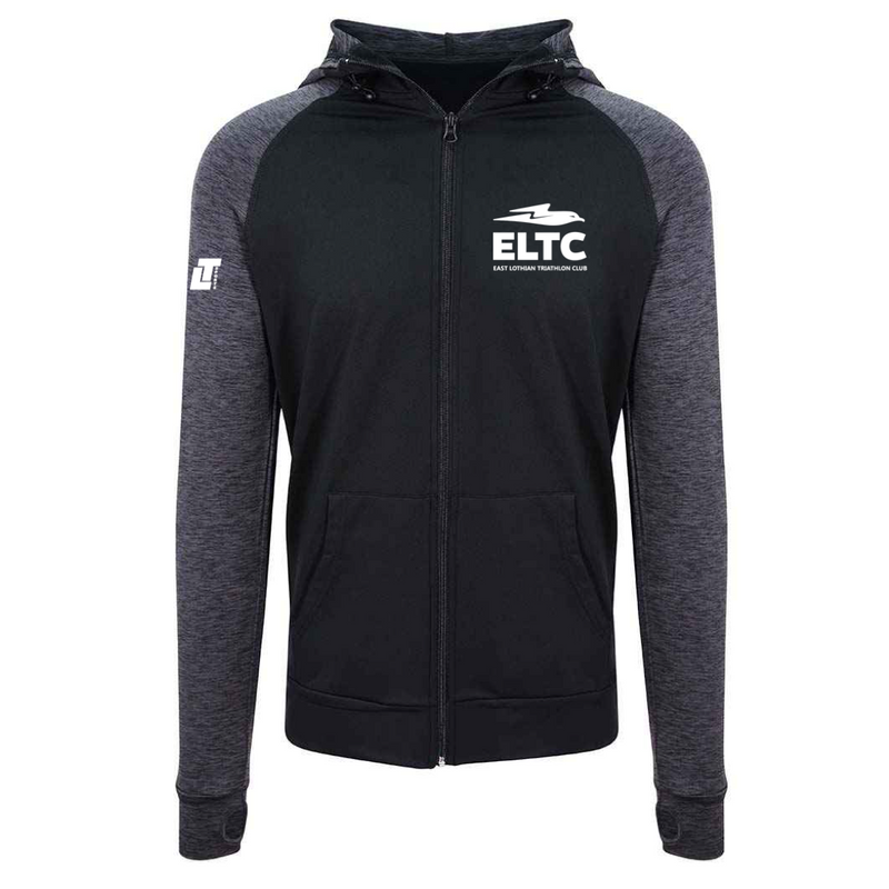 East Lothian Triathlon Club Performance Full Zip Hoody