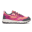 Saucony Peregrine Kids - Berry/Coral