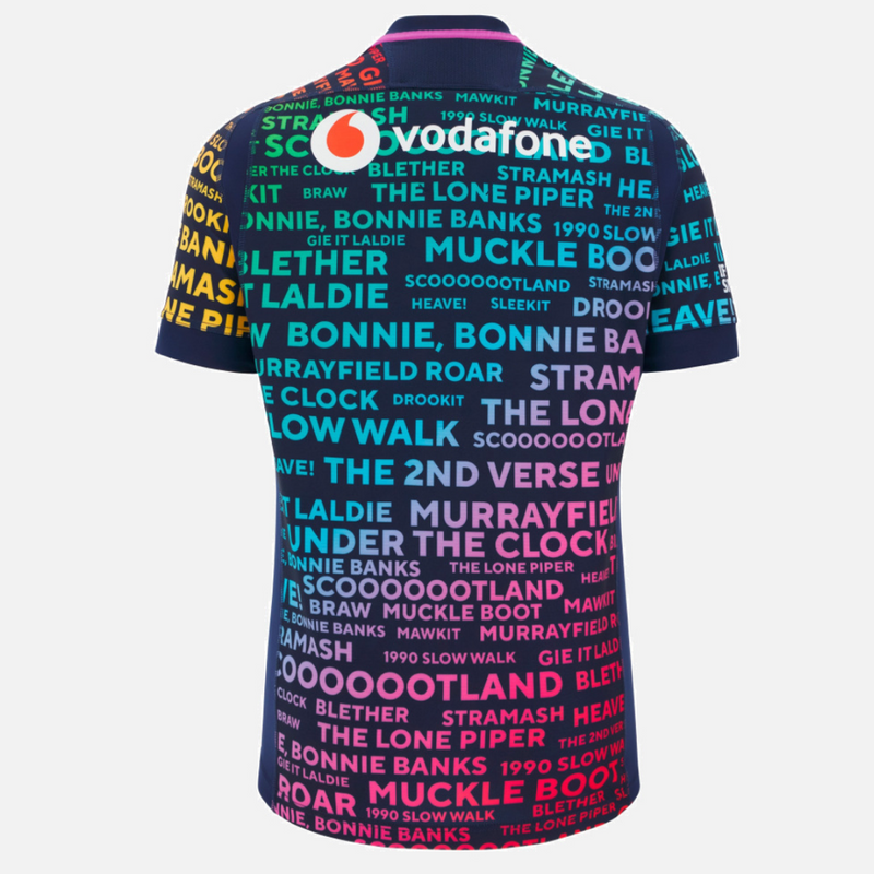 Scotland Rugby 25/26 'Words' Training Top JNR