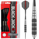 Harrows Black Jack Steel Tip Darts Set
