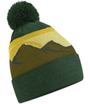 Mountain Peaks Pull-on Bobble Hat