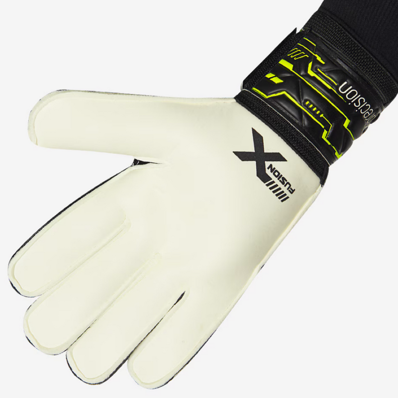 Precision Junior Fusion X Flat Cut Finger Protect GK Gloves