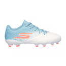 Skechers Razor Junior Football Boots - White/Turquoise/Pink