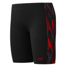 Speedo Boys Placement Jammer Black/Red