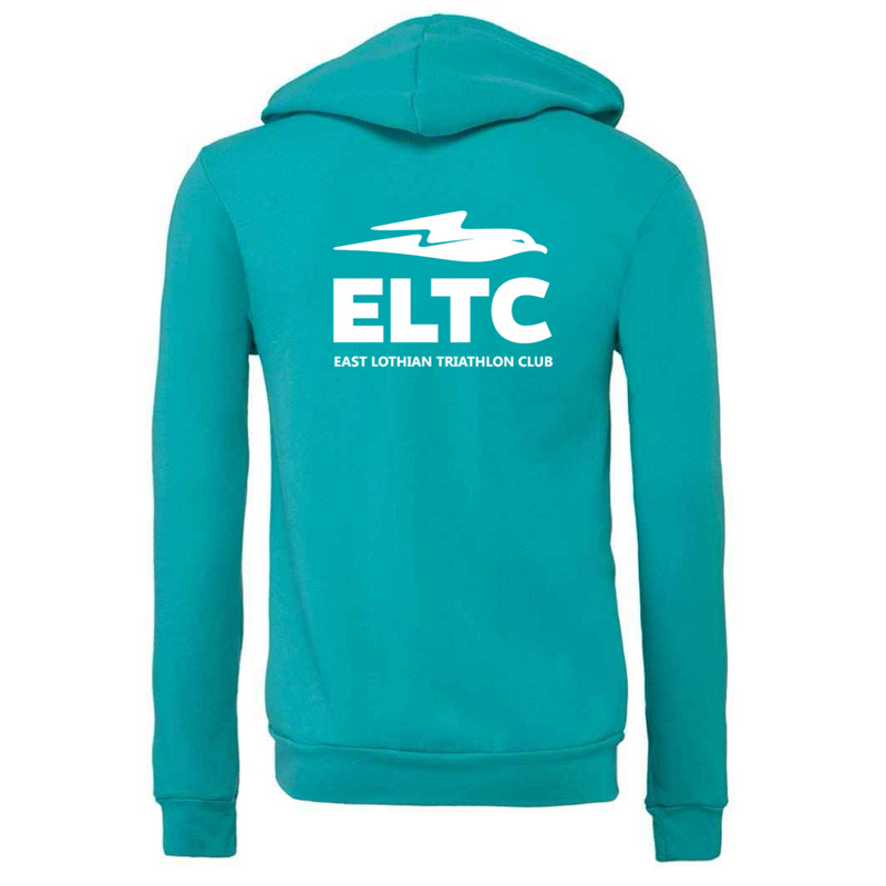 East Lothian Triathlon Club Polycotton Fullzip Hoody