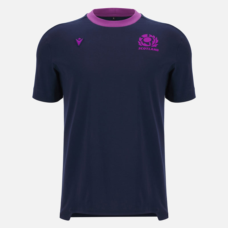 Scotland Rugby 25/26 Navy Cotton Tee JNR