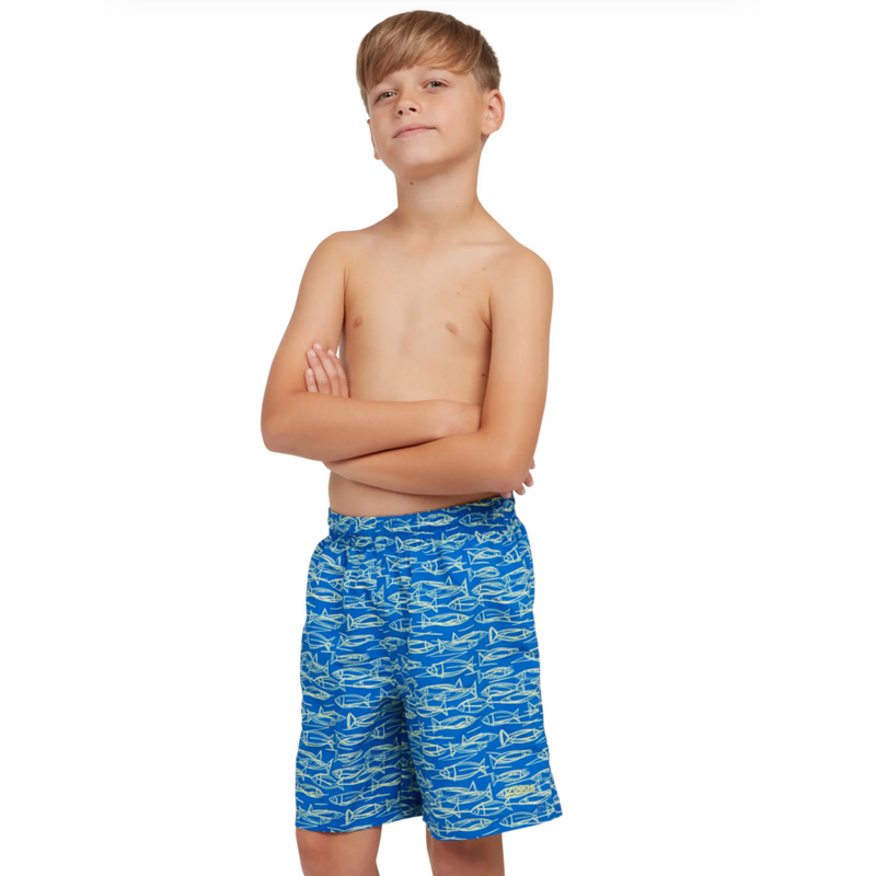 Zoggs Boys 15" Swim Short - Fish Fever