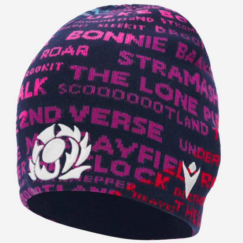 Scotland Rugby 25/26 Words Beanie