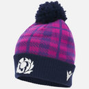 Scottish Rugby 2025/26 Navy and Purple Pom Pom Beanie