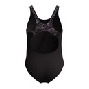 Speedo Girls Hyperboom Splice Muscleback - Black/Orange