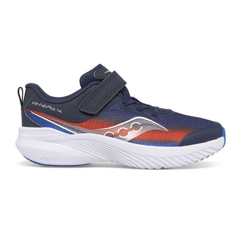 Saucony Kinvara 14 LTT Strap Fastening - Navy/Red