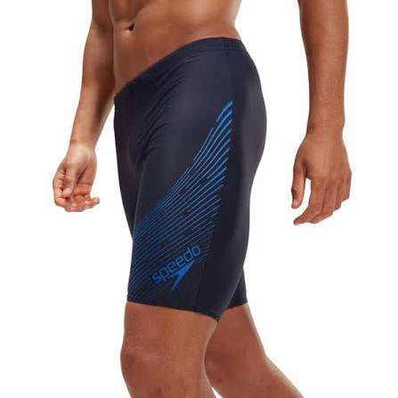 Speedo Mens Medley Logo Jammer - Navy/Blue