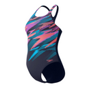 Speedo Womens Digital Printed Medalist Zoom Boom