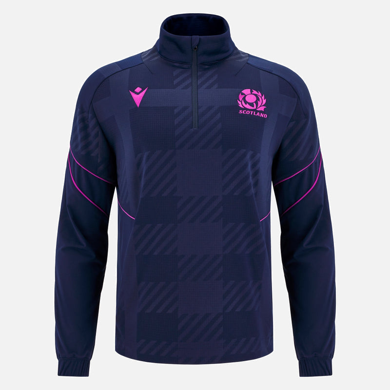Scotland Rugby 25/26 3D 1/4 Zip Fleece JNR