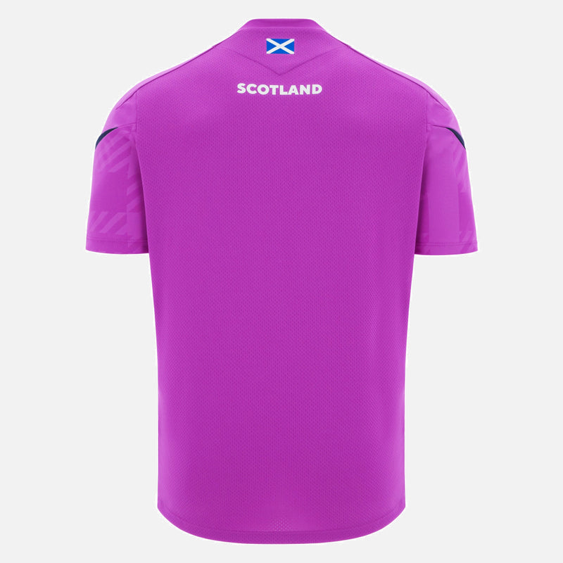 Scotland Rugby 25/26 Purple Poly Training Tee JNR