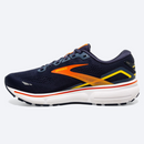 Brooks Men's Ghost 15 in Peacot/Red/Yellow