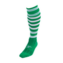 Green/White Rugby Socks