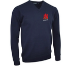 Dunbar RFC V-Neck Lambswool Sweater