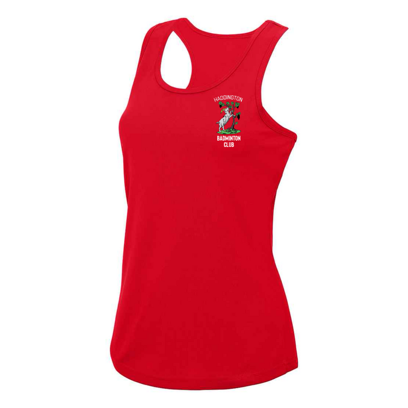 Haddington Badminton Club Ladies Racer Back Vest