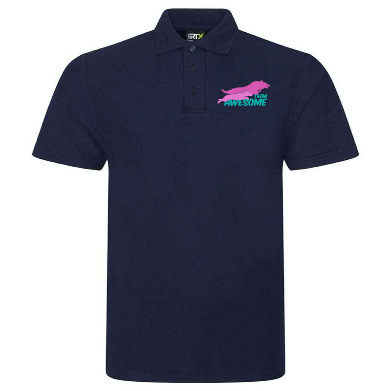 Team Awesome Polycotton Polo - Men's Fit