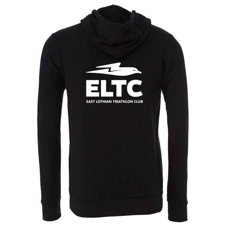 East Lothian Triathlon Club Polycotton Fullzip Hoody