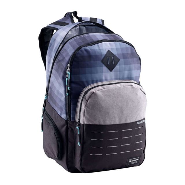 Caribee Bombora 32 Wet/Dry Backpack - Black Plaid