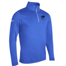 GGC Crail Men's Performance Zip Neck Midlayer - Navy/Navy Marl