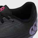 Canterbury Phoenix Genesis Team Junior Rugby Boots - Black/Purple