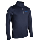 GGC Crail Men's Performance Zip Neck Midlayer - Navy/Navy Marl
