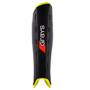 Grays G600 Hockey Shinguards - Black/Neon