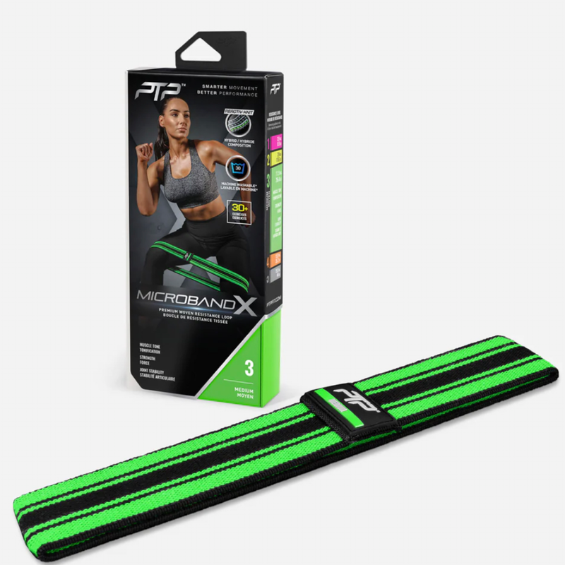 PTP Fitness Microband X Premium Woven Resistance Loop