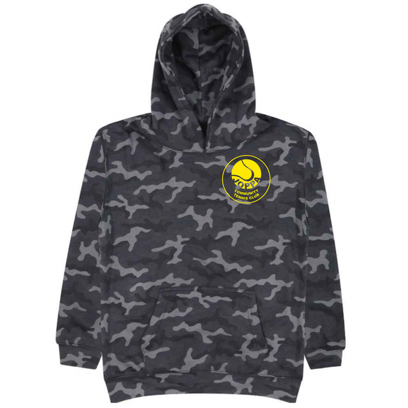 Joppa Tennis Club Junior Camo Hoody