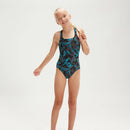 Speedo Girls Hyperboom Medalist - Black/Blue