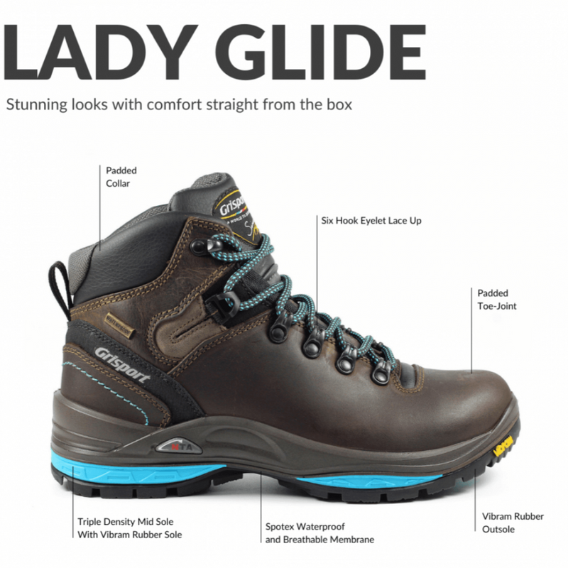 Grisport Glide Ladies Walking Boot