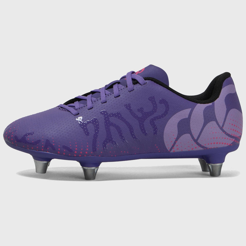 Canterbury Speed Infinite Team Junior Rugby Boots - Purple