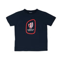RWC23 Kids Logo Tee - Navy